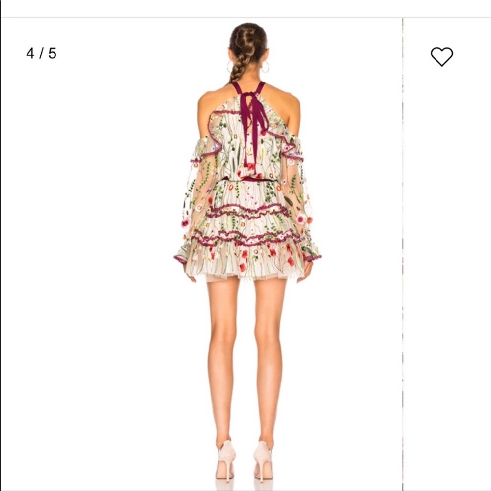 Alexis embroidered dress